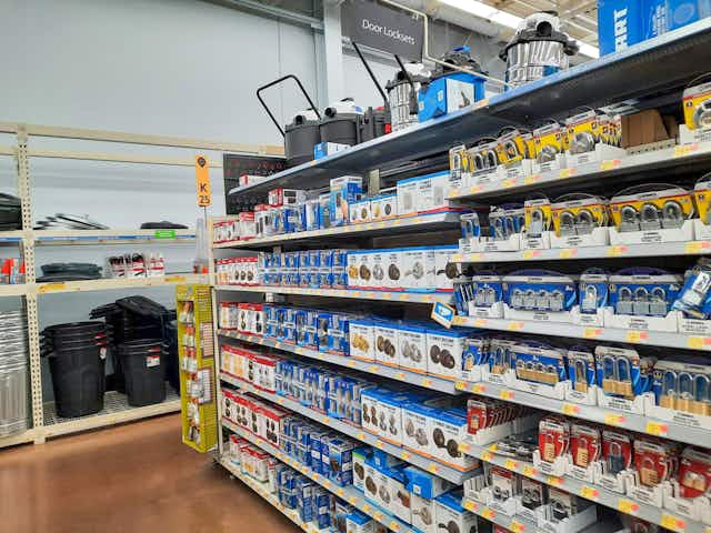 Brinks 4-Pack Padlock Clearance, Only $10 at Walmart (Reg. $20) card image