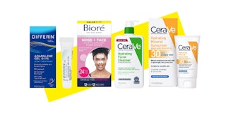 cerave-biore-differin-skincare