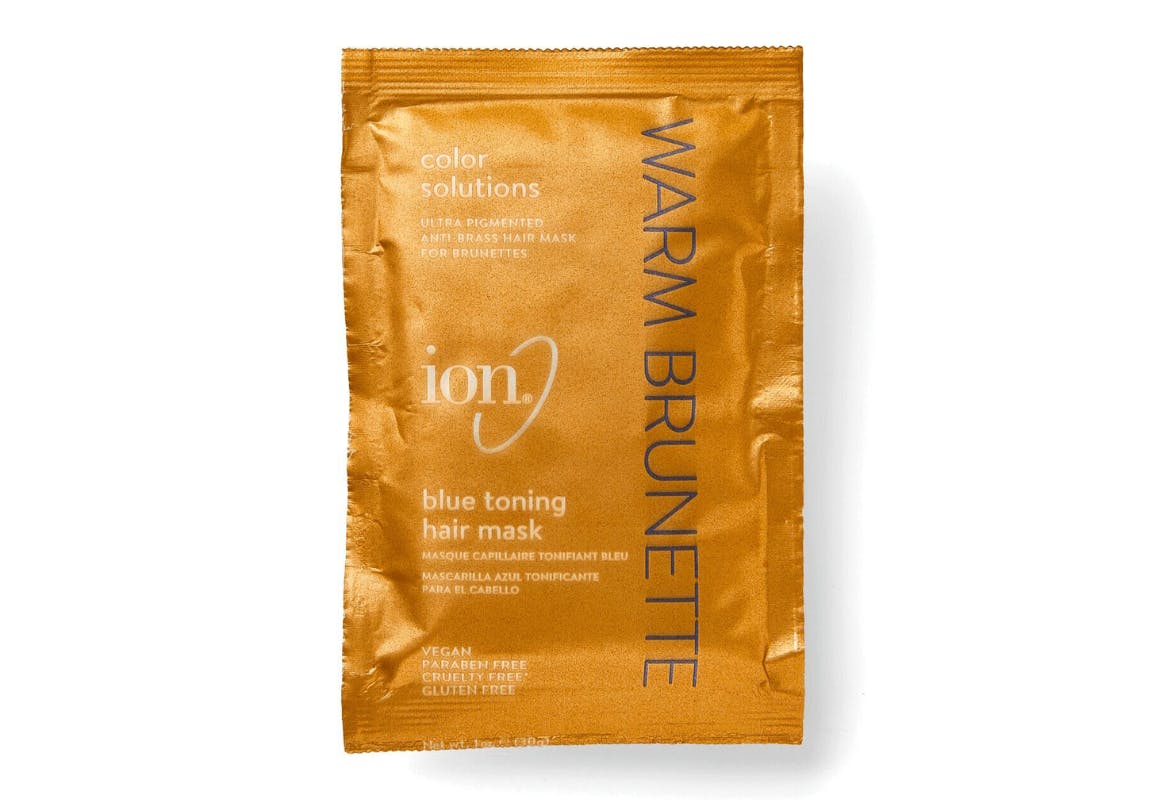 Ion Brunette Blue Toning Mask