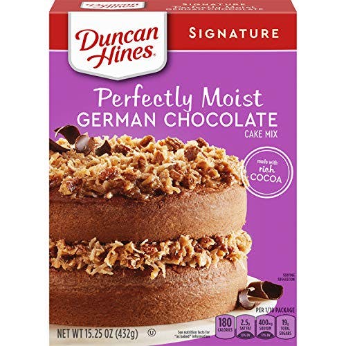 Duncan Hines German Chocolate Cake Mix
