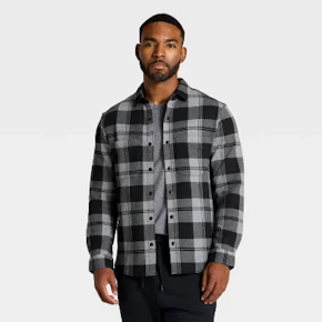 All In Motion Men's Shirt Jacket