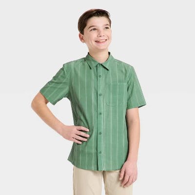 Kids' All In Motion Woven Shirt