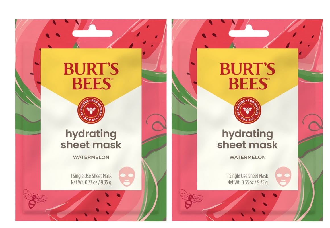 2 Burt's Bees Sheet Masks