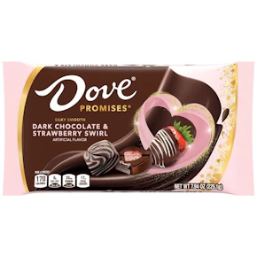 2 Dove Chocolate Hearts Bags