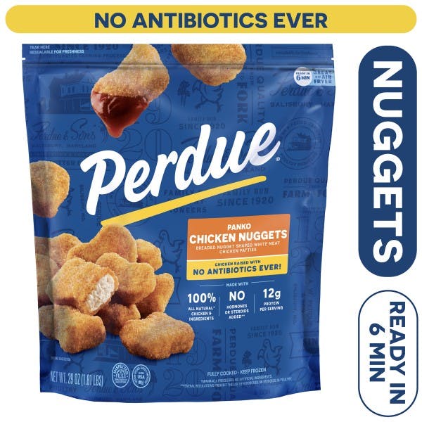 2 Perdue Chicken Nuggets Bags