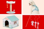 petsmart accessories 4-photo collage