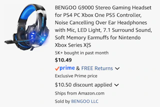 Amazon Gaming Headset screenshot 2026