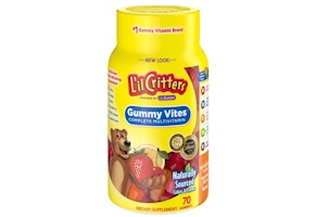 2 L'il Critters Vitamin Bottles