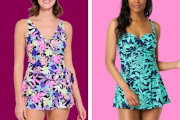 JCPenney Has Women's Swim Dresses Starting at $30 card image
