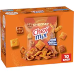 Chex Mix Cheddar Snack Mix 10-Pack