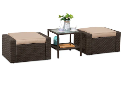 Lark Manor Wicker Outdoor Patio