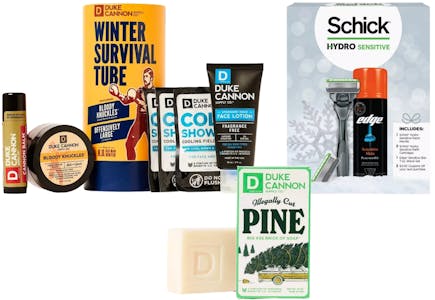4 Duke Canyon and 2 Schick Gift Sets