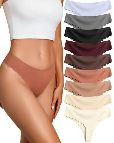 Womens Seamless Thongs