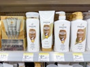 pantene hair care on walgreens shelf