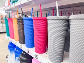 what is a dupe - five below starbucks studded tumbler dupes