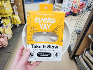 slow feeder dog bowl