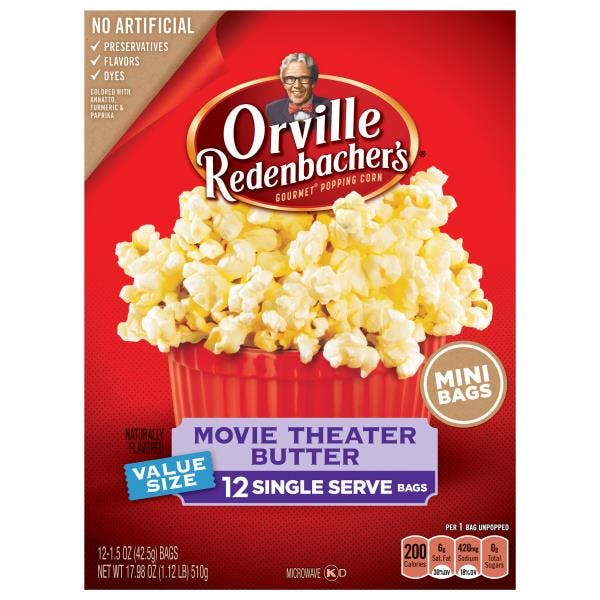 2 Orville Redenbacher's Popcorn Packs