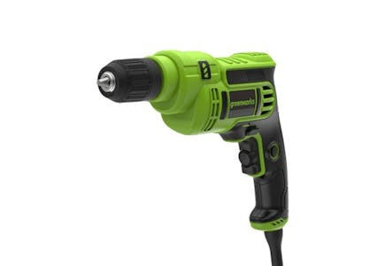 Greenworks Keyless Corded Drill