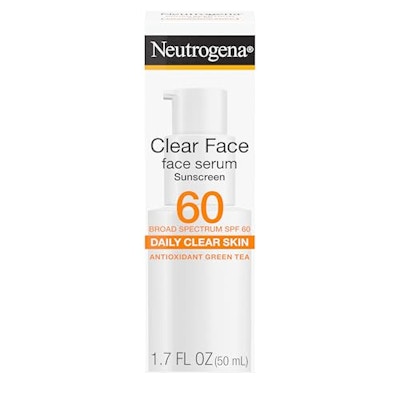 Neutrogena Clear Face Serum Sunscreen, 1.7 oz