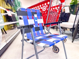 Folding Patio Chairs, Only $22.80 at Target (4 Colors Available) card image