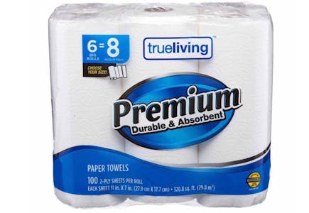 True Living Paper Towels