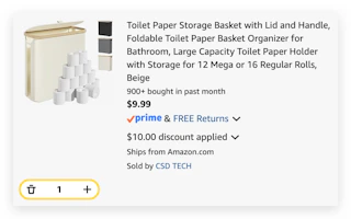 Toilet Paper Storage Basket