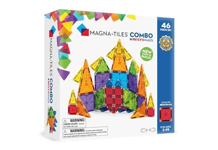 Magna-Tiles Combo Magnetic Tiles Set