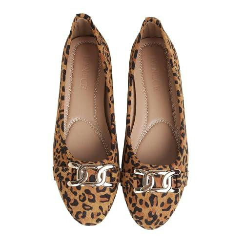 Women's Leopard Flats