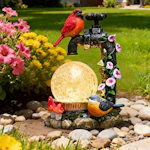 Cardinal Garden Decor