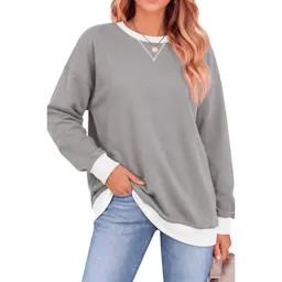Women's Color Block Sweatshirt