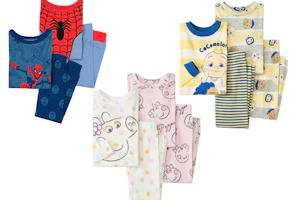 Toddler Character 4-Piece Pajama Set