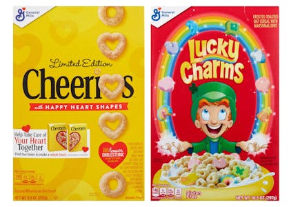 2 Select General Mills Cereals
