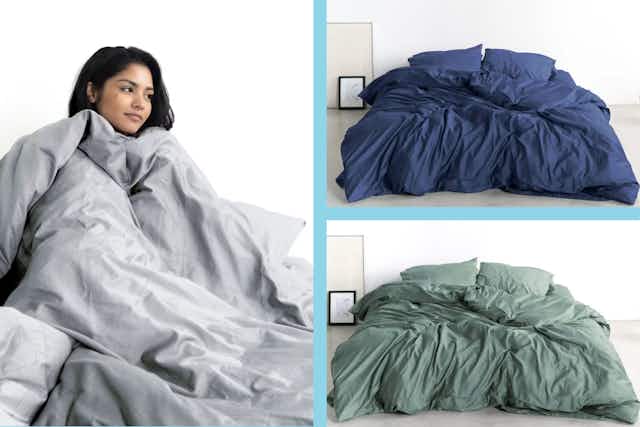 Get Miracle Self-Cleaning and Cool Sheet Sets Plus Free Towels for $98+ card image