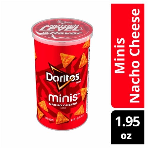 Doritos Minis Tortilla Chips Canister