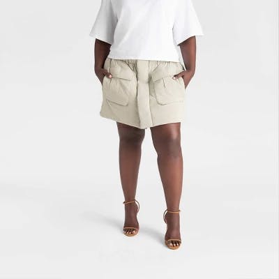 Women's Duvet Cargo Skirt
