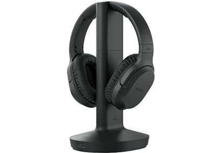 Sony Wireless Headphones with Charging Stand