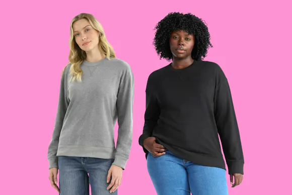Time and Tru Women's Set: Pay as Little as $4.89 per Sweatshirt at Walmart