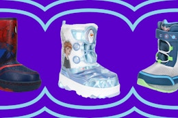 Toddler Snow Boots, Just $20 at Walmart (Disney, Marvel, and More) card image