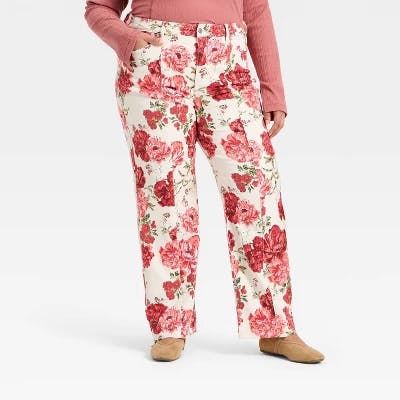 Ava & Viv Women's Straight Leg Jeans