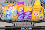 arm & hammer laundry products in shopping cart