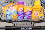 arm & hammer laundry products in shopping cart