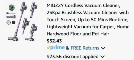 cordless vac