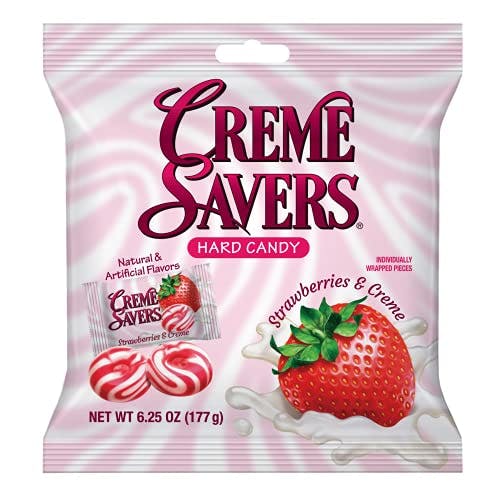 Strawberries & Creme Hard Candy