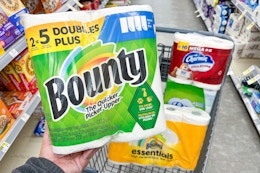 Bounty and Charmin Paper Products, Only $3.16 Each at Walgreens card image