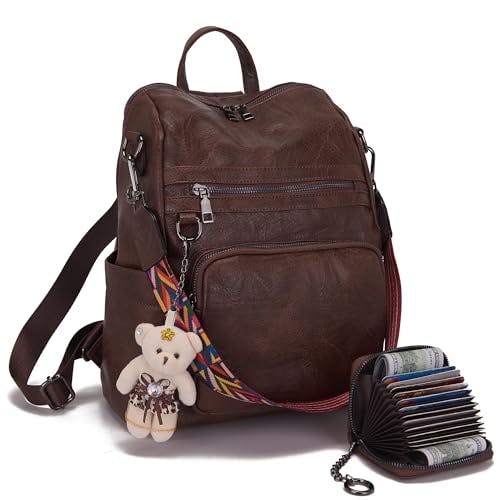 Women's PU Leather Backpack