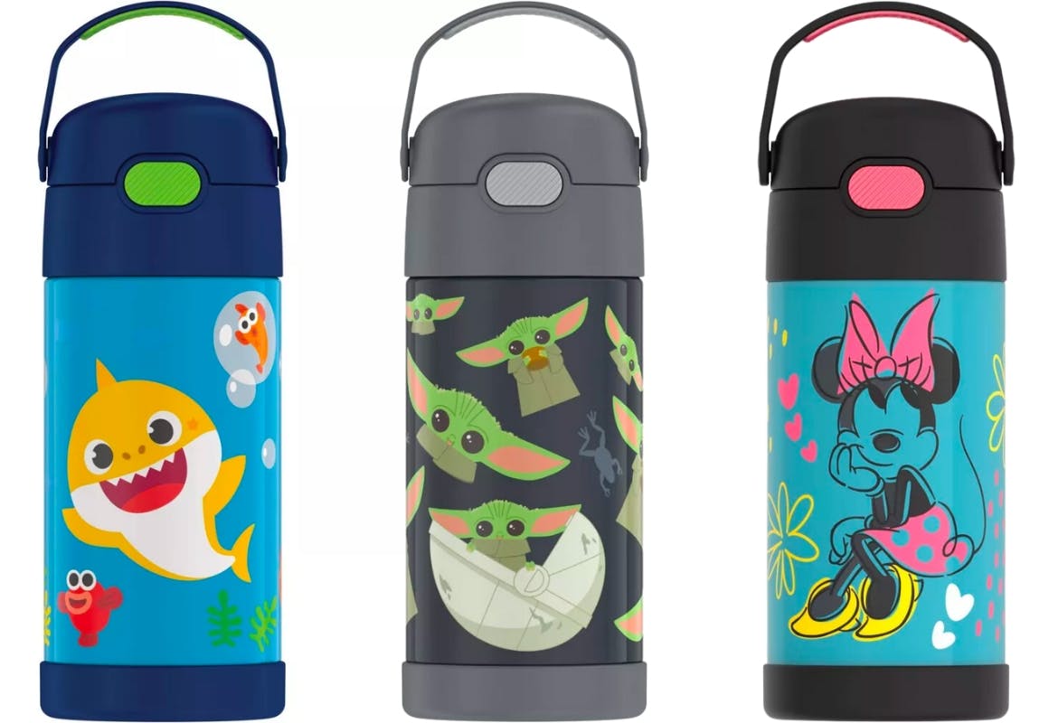 Baby Shark, Star Wars, and Minnie Mouse