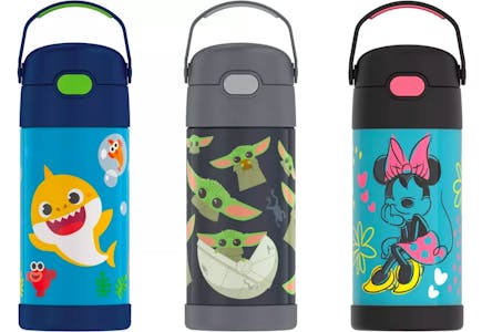 Baby Shark, Star Wars, and Minnie Mouse