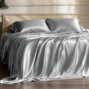 Bedsure Satin Sheet Set