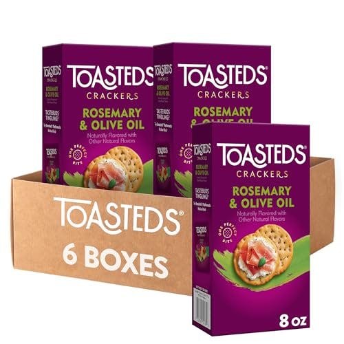 Toasteds Crackers 6-Pack