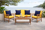 Wayfair patio set outside